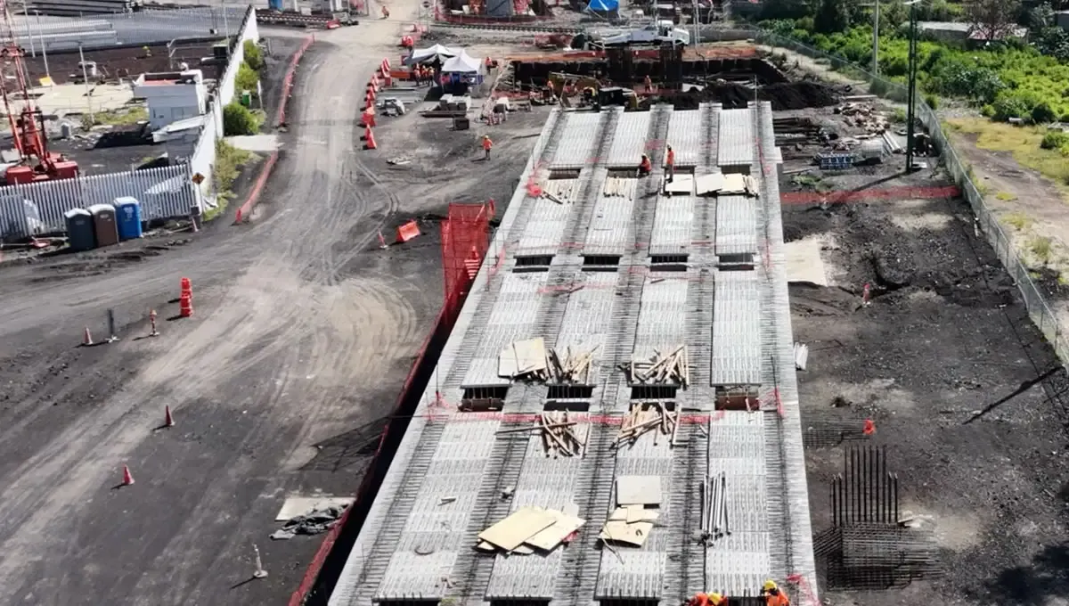 Así avanza la construcción de los Puentes Alameda Oriente en Edomex