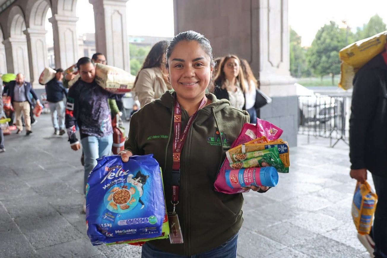 Croquetmanía en Edomex consigue cifra histórica de 93 toneladas de alimento