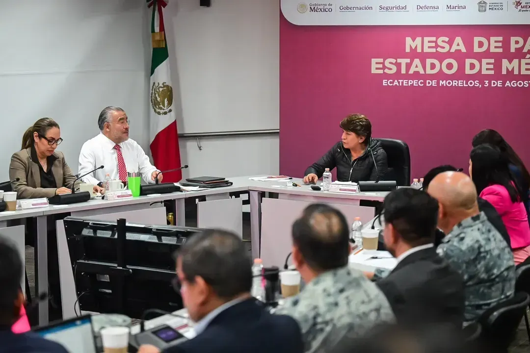 Destaca Delfina Gómez reducción de homicidios y robo de vehículos gracias a Mando Unificado