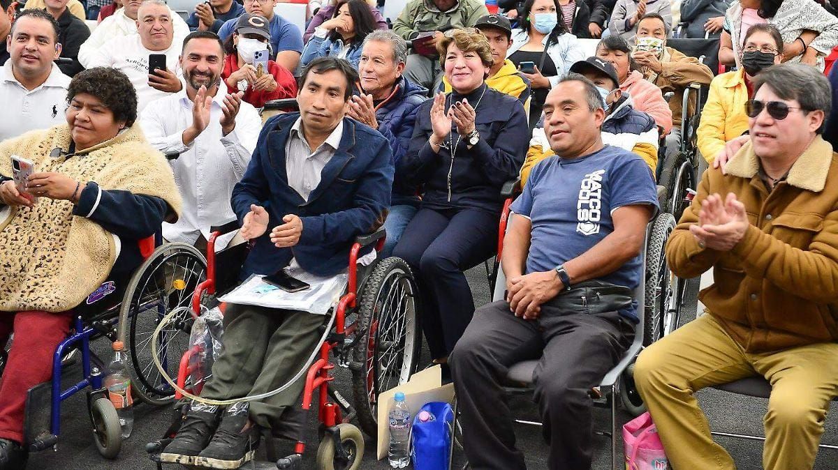 Entrega Edomex apoyo a 48 mil personas con discapacidad