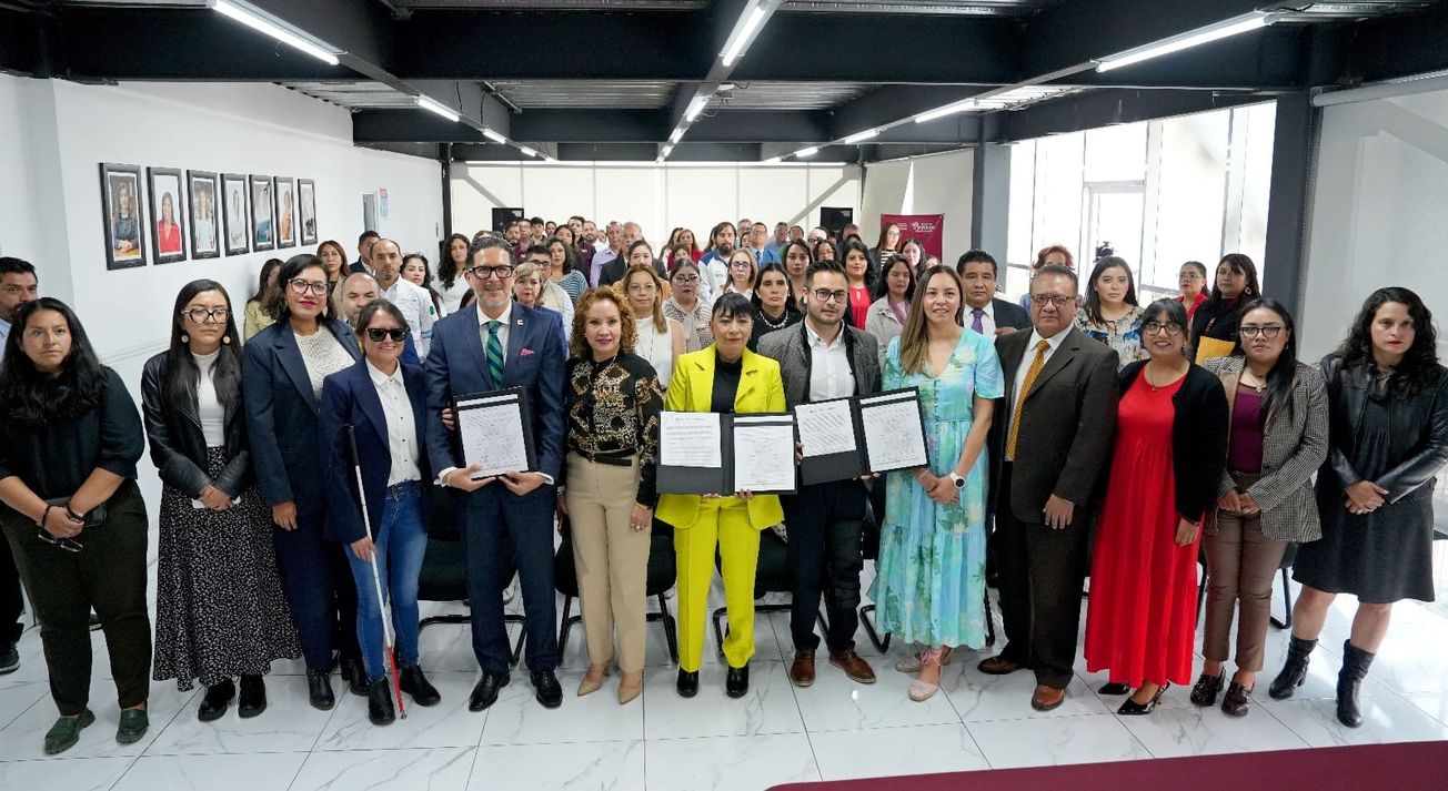 Firma GEM convenio para mejorar condiciones de mujeres con discapacidad