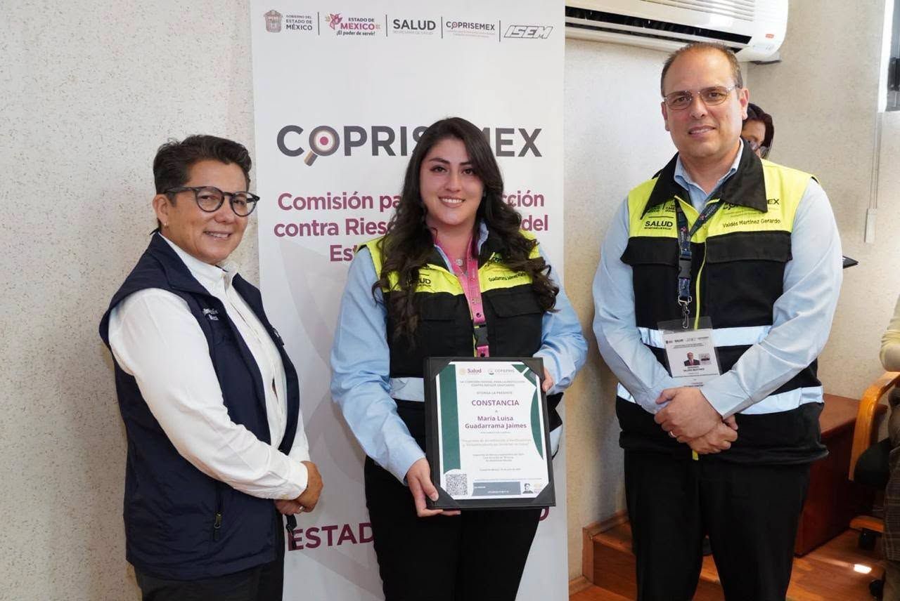 Fortalece GEM protección sanitaria de la población certificando a verificadores