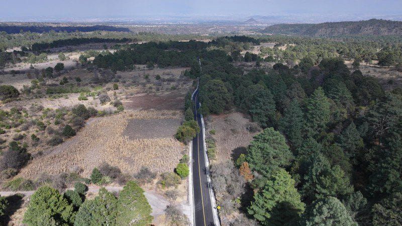 Inauguran camino San Nicolás-Amecameca, que conecta Puebla y Edomex