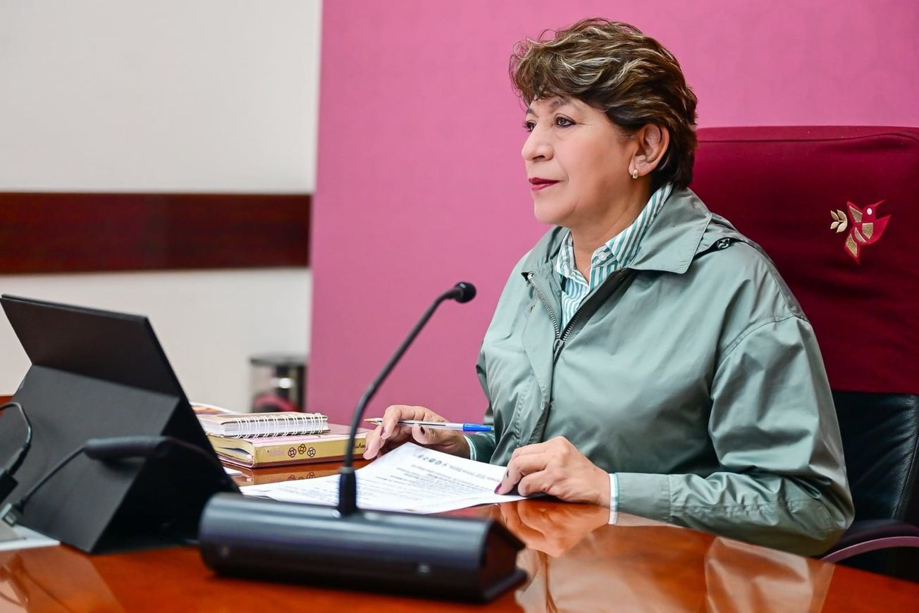 Resalta Delfina Gómez desarme voluntario en Edomex