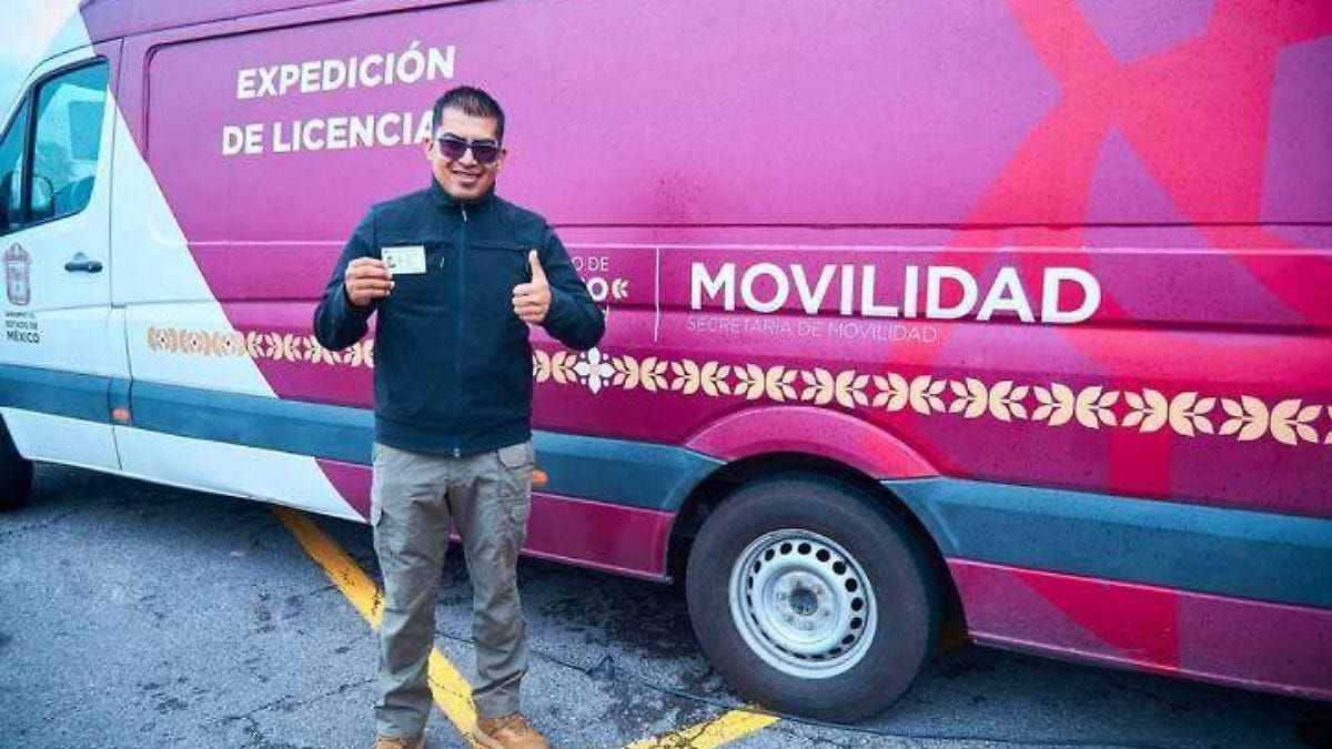 ¿Dónde se ubicarán esta semana las unidades móviles para tramitar la licencia en el Edomex?