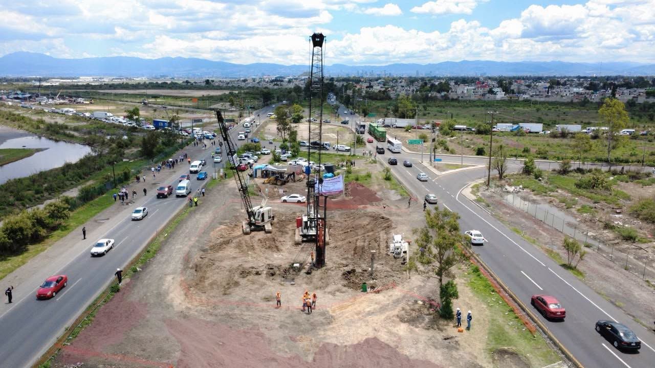 Anuncia Sheinbaum 18 puentes vehiculares en Edomex