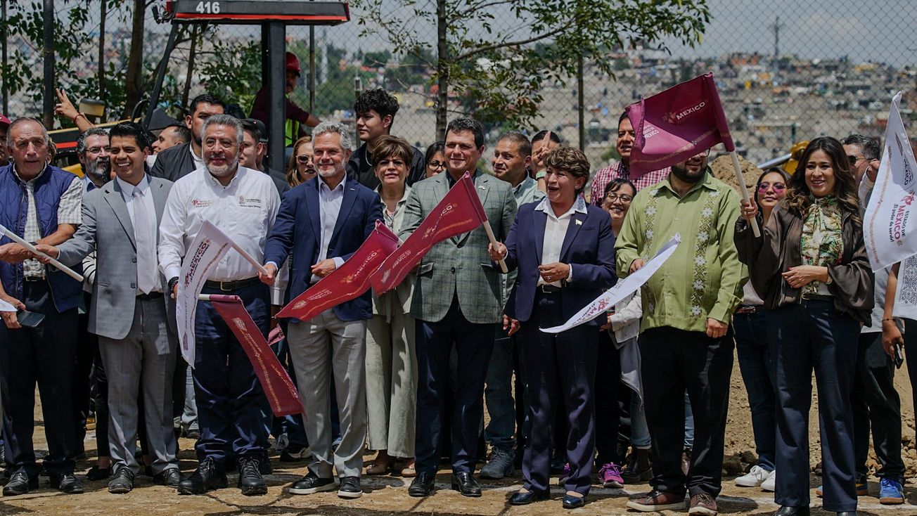 Da Delfina Gómez banderazo de salida a la construcción de la Escuela Primaria Ford 215