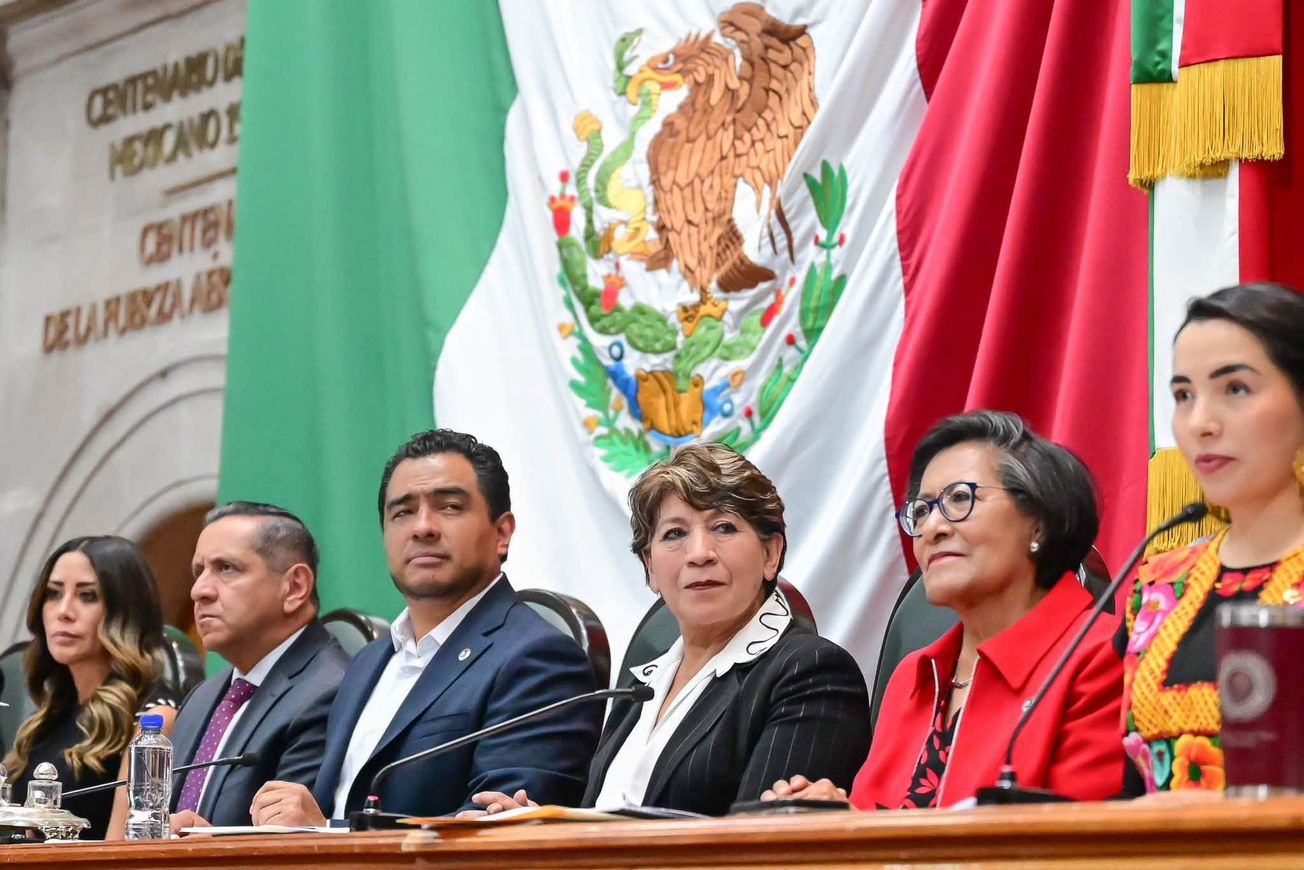 Destaca Delfina Gómez logros alcanzados en lo que va de su mandato