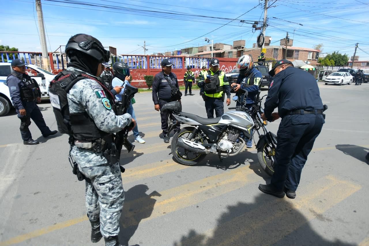 Operativo Otomí refuerza seguridad en 20 municipios del Edomex