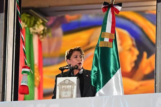 Reconoce Delfina Gómez a los pueblos indígenas durante Grito de Independencia