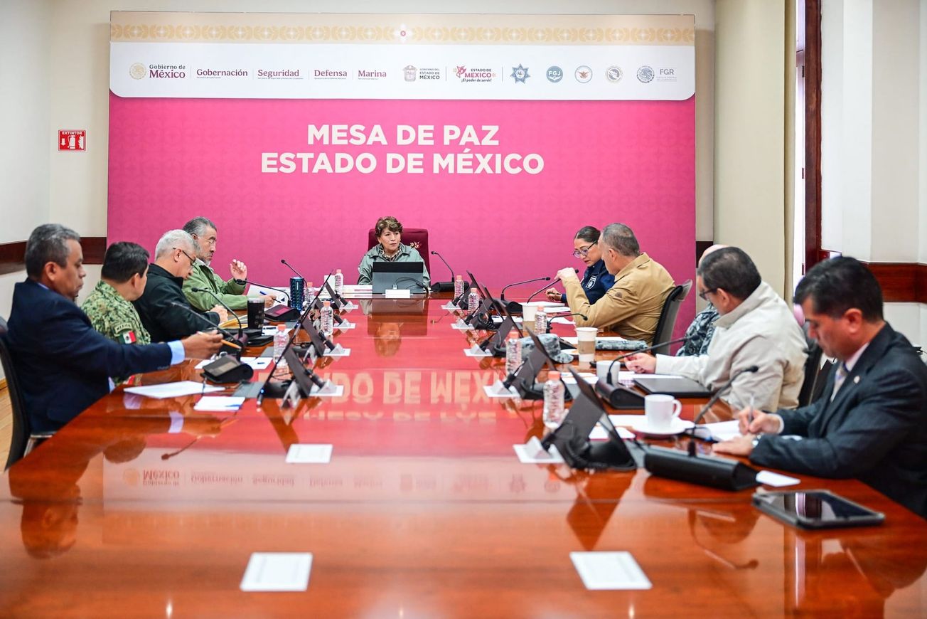 Reporta Delfina Gómez caída del 27% en delitos de alto impacto en Edomex