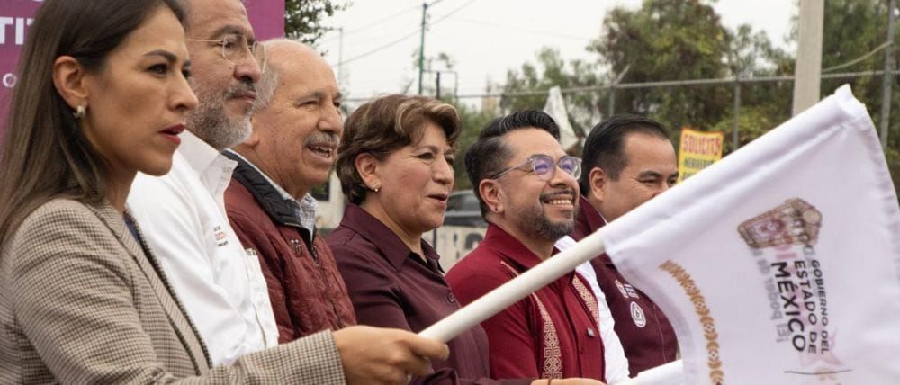 Da Delfina Gómez banderazo de salida a la rehabilitación de la carretera Cuautitlán-Teoloyucan