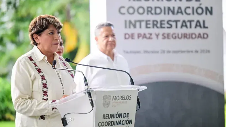 Destaca Delfina Gómez mejora en seguridad