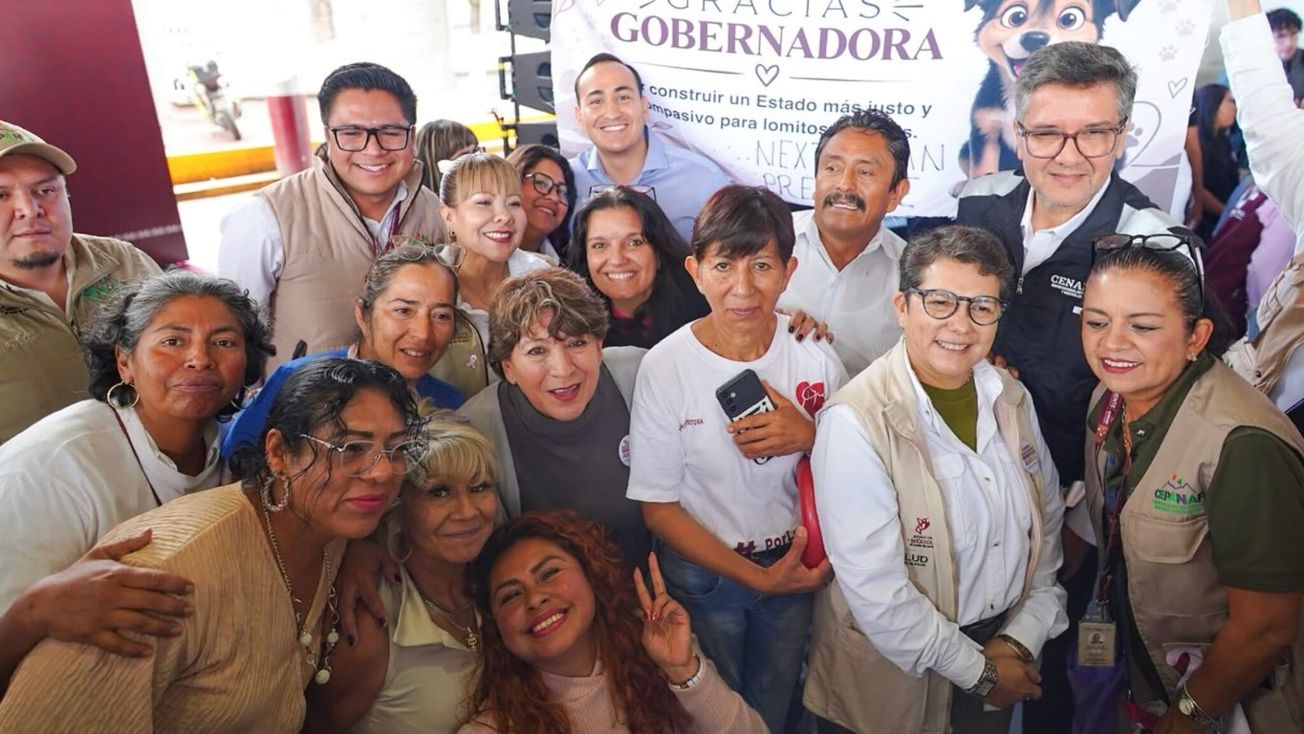 Inaugura Delfina Gómez Mes Nacional de Esterilización Quirúrgica de Perros y Gatos