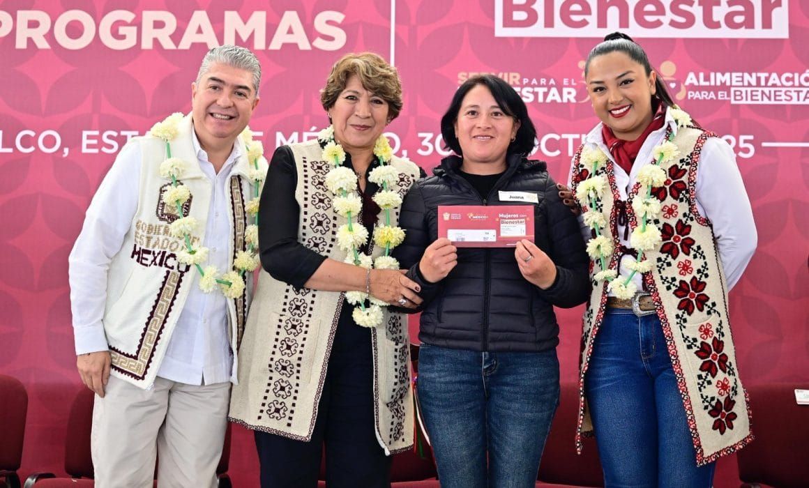 Registra Edomex histórica reducción de pobreza durante administración de Delfina Gómez