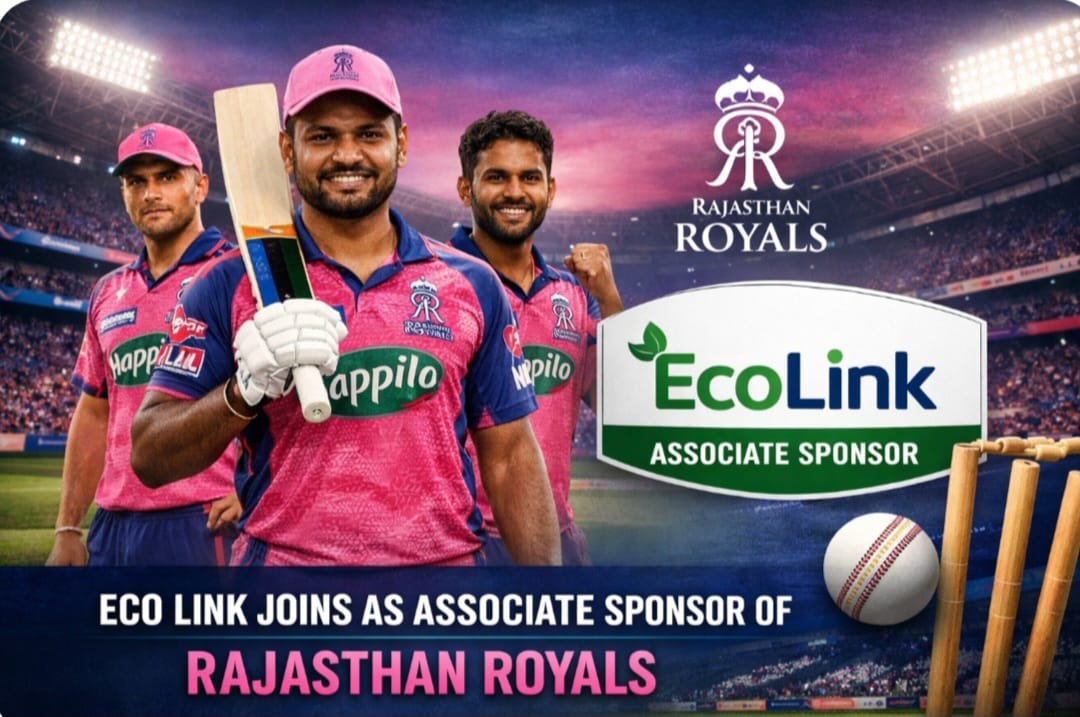 EcoLink joins Rajasthan Royals as associate sponsor ahead of IPL season