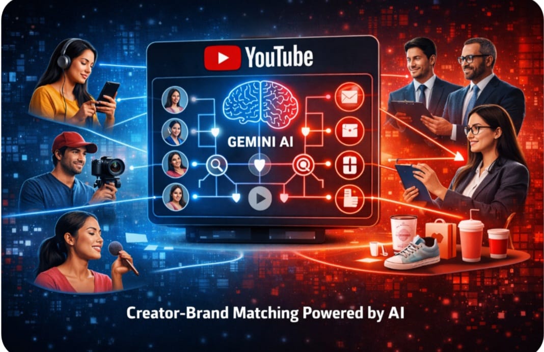 YouTube Builds In-House Creator Marketplace With Google Gemini Matching, Pressuring Intermediaries