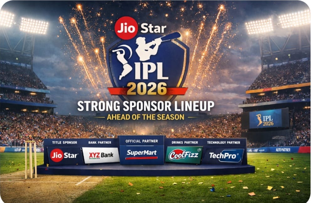 JioStar opens IPL 2026 with strong sponsor lineup, signalling early advertiser confidence