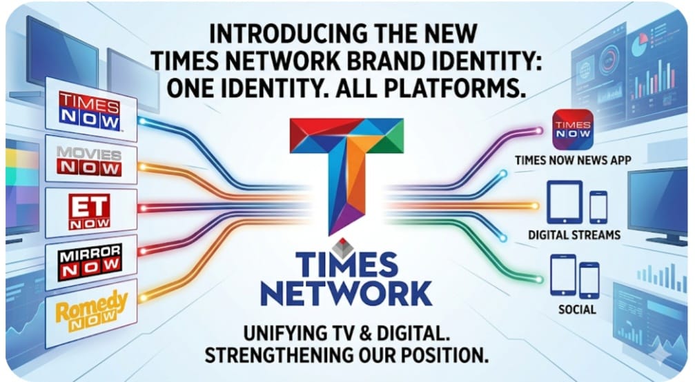 Times Network Refreshes Brand Identity to Align News Portfolio with Multi-Platform Consumption