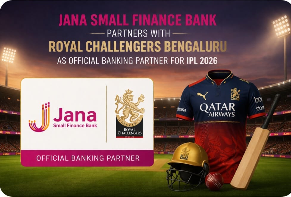 Jana Small Finance Bank signs IPL 2026 deal with Royal Challengers Bengaluru as official banking partner