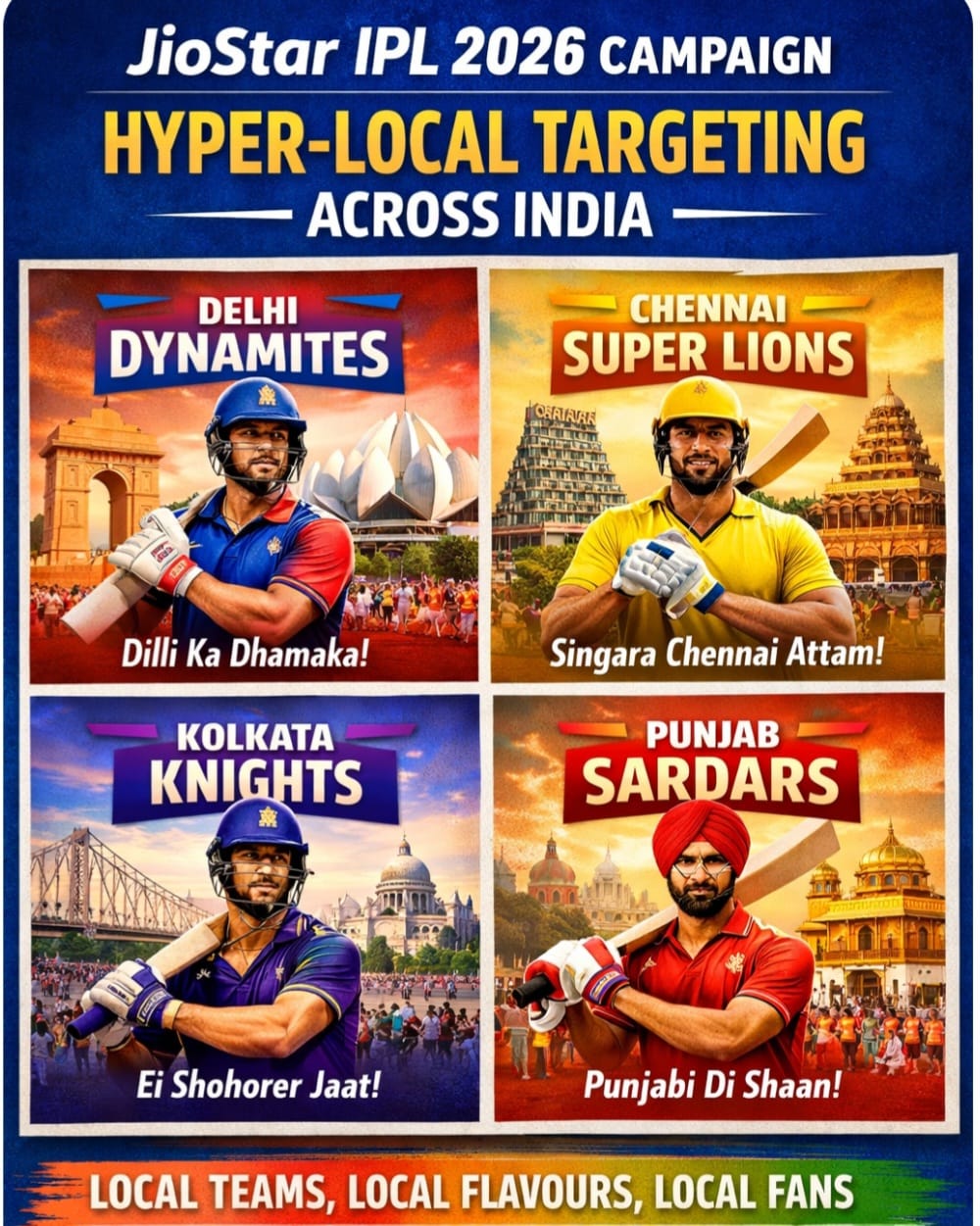 JioStar’s IPL 2026 Push Shifts Focus to Hyper-Local Targeting Across Markets
