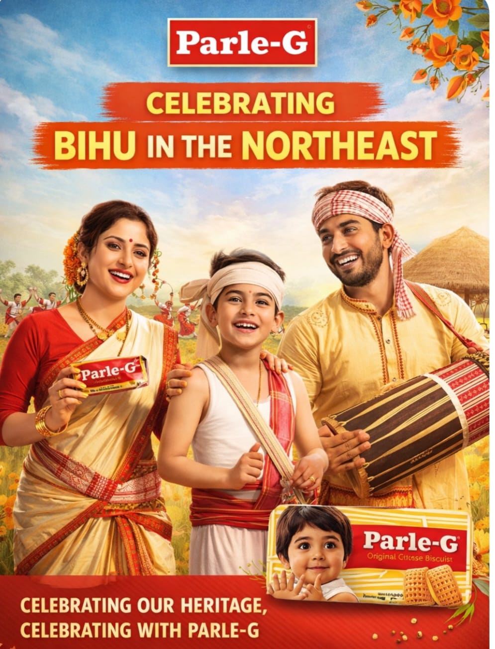 Parle-G Uses Bihu-Led Campaign to Deepen Regional Cultural Connect in the Northeast