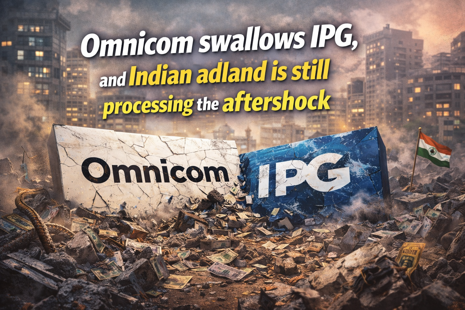 Omnicom swallows IPG and Indian adland is still processing the aftershock