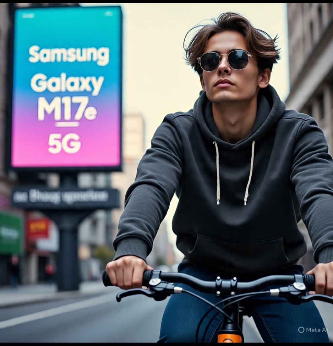 Samsung leans on nostalgia and biking subculture to position Galaxy M17e 5G