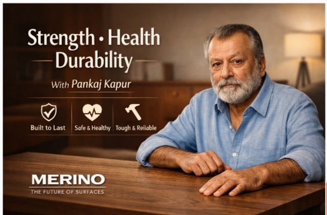 Merino appoints Pankaj Kapur to front durability-led campaign, reframing furniture around health and longevity