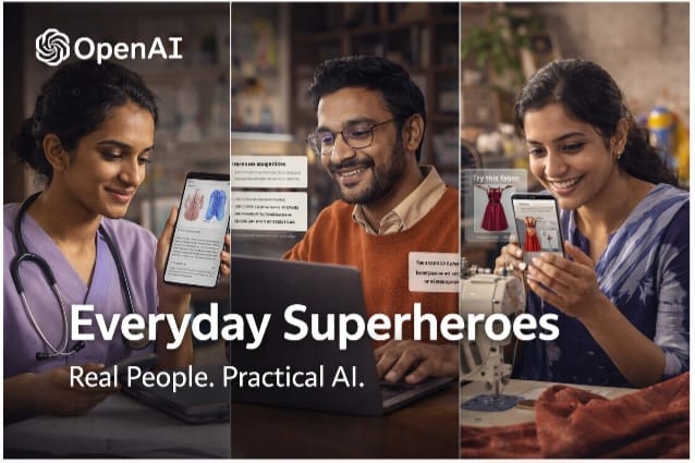 OpenAI rolls out ‘Everyday Superheroes’ campaign in India, positioning AI utility through real-world use cases