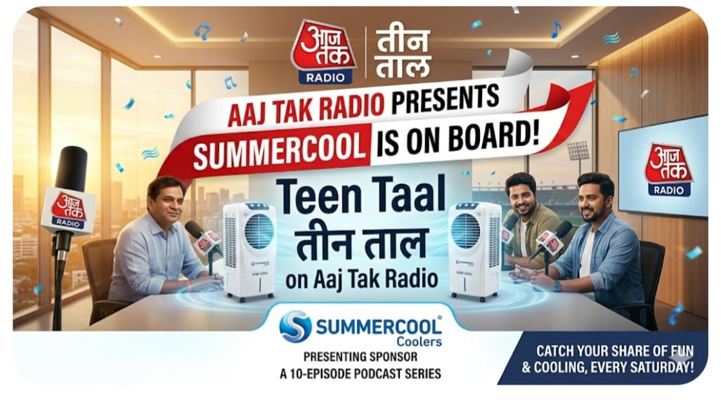 Summercool Coolers backs Aaj Tak’s ‘Teen Taal’ with presenting sponsorship