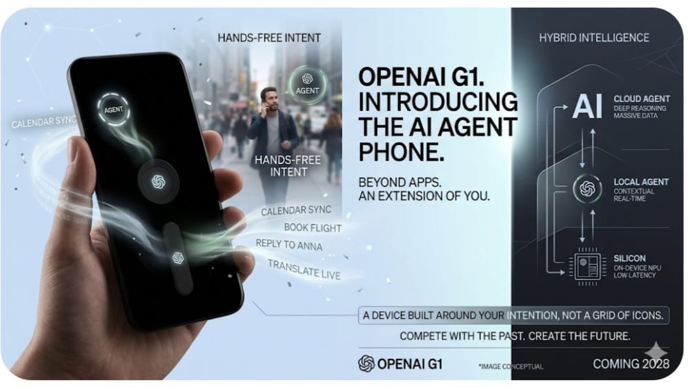 OpenAI explores AI-first smartphone play, signalling shift beyond app ecosystems