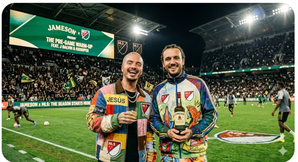 Jameson leans into football culture with J Balvin–KidSuper collaboration ahead of global tournament cycle