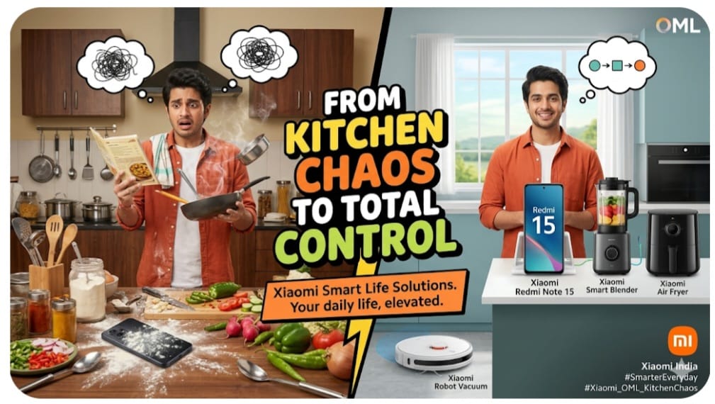 Xiaomi India uses ‘kitchen chaos’ narrative to position devices within everyday home realities