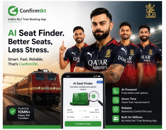 ConfirmTkt turns IPL fandom into a product demo with Virat Kohli-led AI Seat Finder push