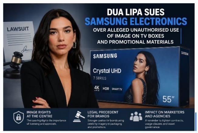 Dua Lipa’s Legal Action Against Samsung Puts Brand Licensing and Image Rights Back Under Industry Focus