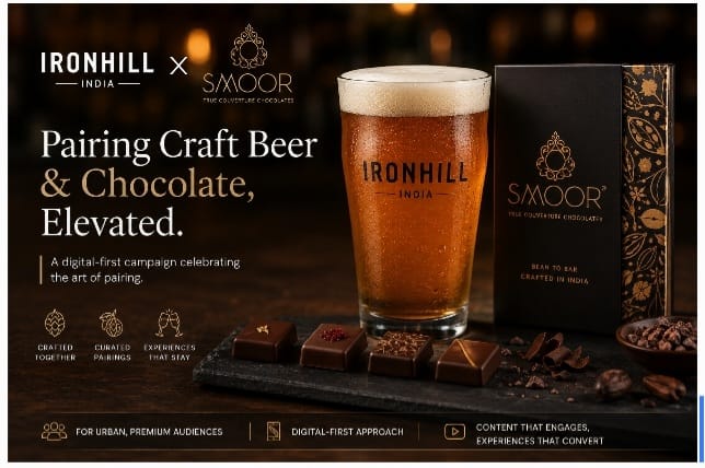 Ironhill India and SMOOR Turn Product Pairing Into Content Strategy for Premium Consumption Audiences