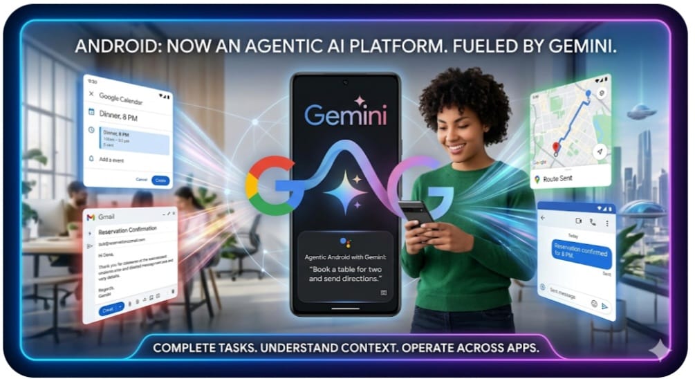 Google’s Gemini-led Android shift signals a new battleground for AI-native consumer ecosystems