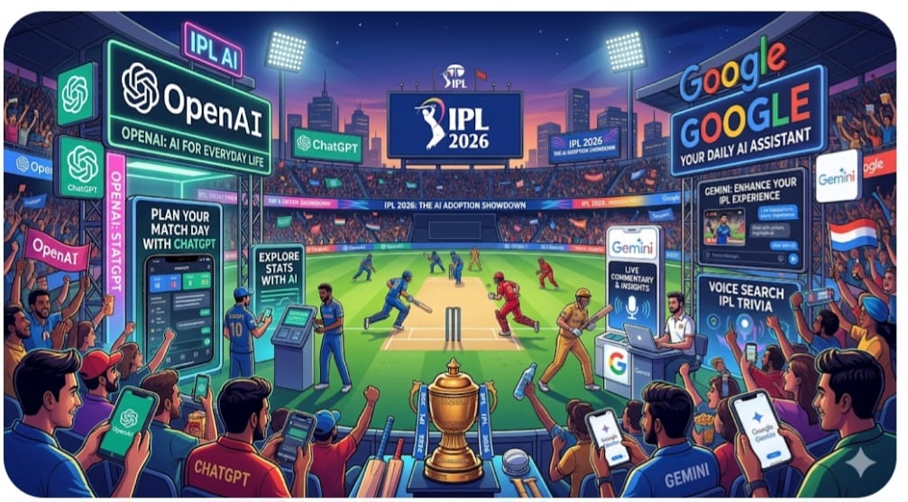 OpenAI, Google Turn IPL 2026 Into an AI Adoption Battle as Tech Ad Spend Reshapes