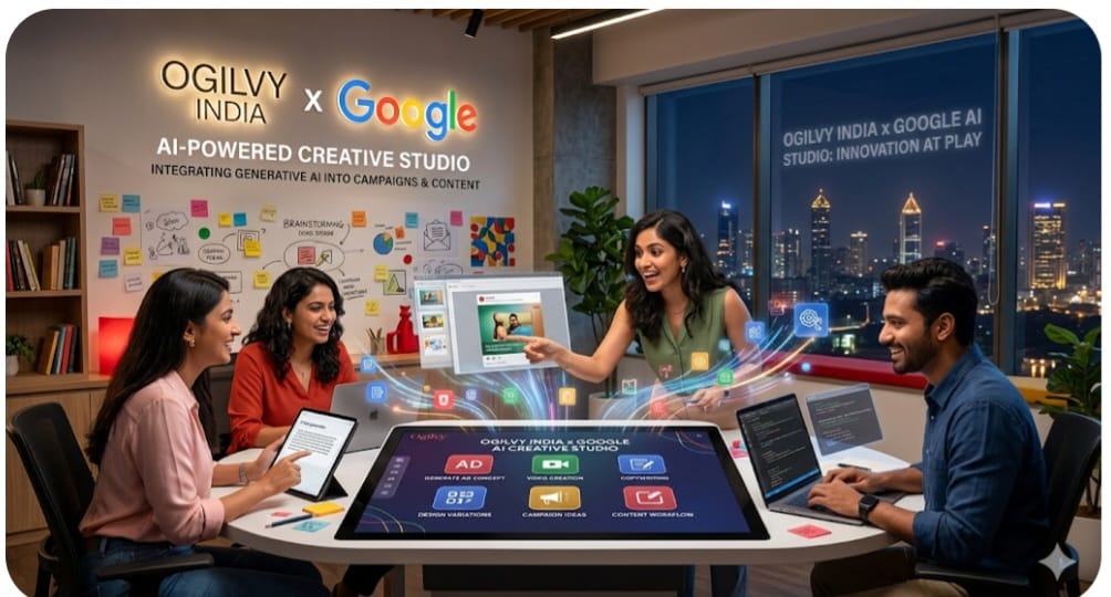 Ogilvy India and Google Build AI-Led Creative Studio as Agencies Move Toward Scaled Content Production