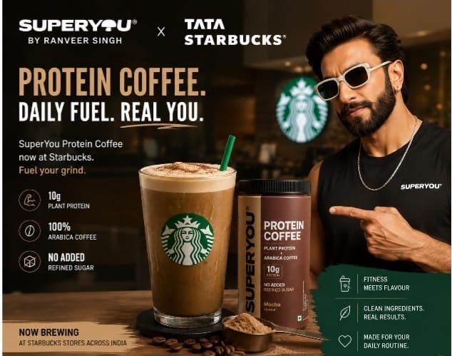 SuperYou Partners Tata Starbucks to Push Protein Coffee Into India’s Premium Café Culture