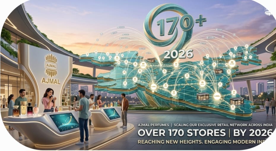 Ajmal Expands Offline Retail Push With Plan to Cross 170 Exclusive Stores in India by 2026
