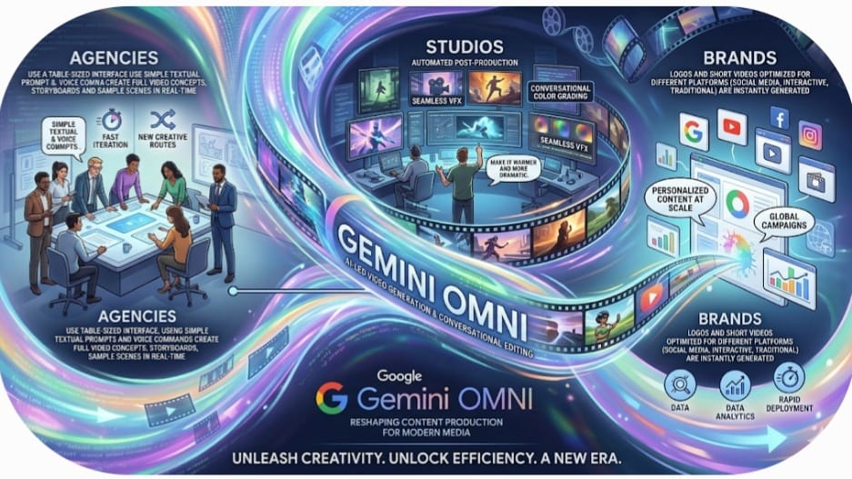 Google expands Gemini into AI video generation and conversational editing, raising the stakes for creative production workflows