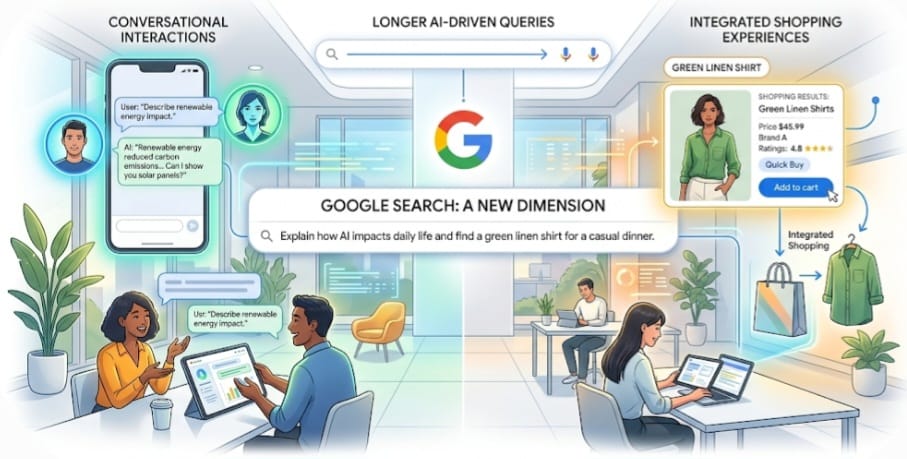 Google redesigns Search interface to handle AI-led queries and commerce discovery