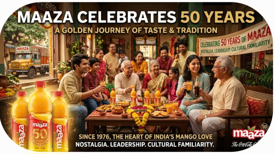 Coca-Cola Uses Maaza’s 50-Year Milestone to Reinforce Heritage Branding in India’s Mango Drink Market
