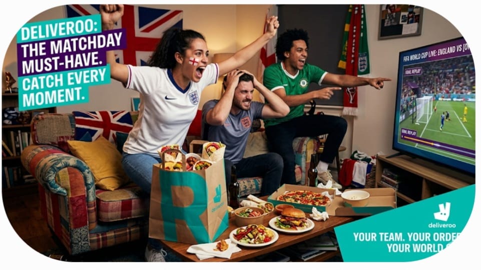 Deliveroo ties food delivery to live sports consumption