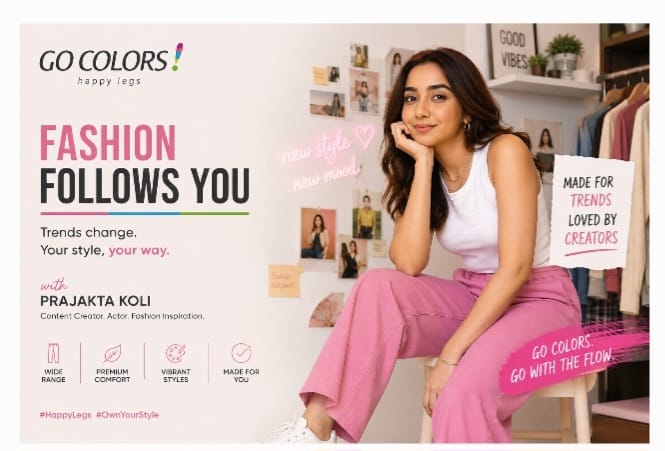 Go Colors Leans Into Creator-Led Fashion Discovery With Prajakta Koli Campaign