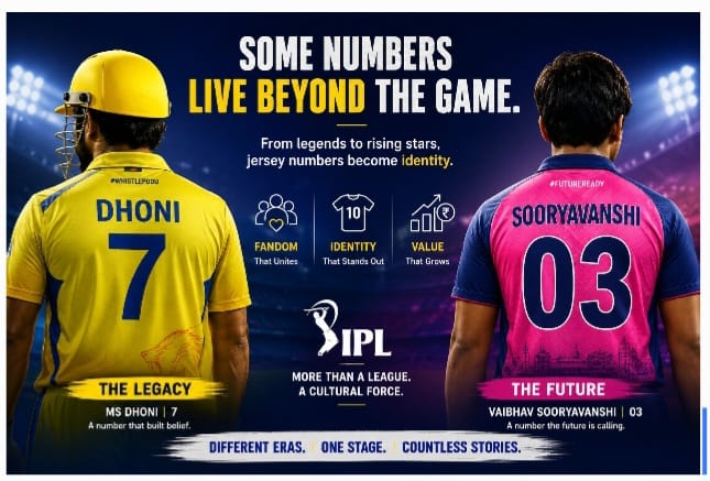 IPL Jersey Numbers Emerge As Long-Term Brand Assets As New Generation Players Gain Visibility