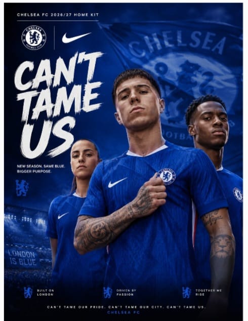 Chelsea FC and Nike Use New Home Kit Launch to Extend Club Identity Beyond Matchdays