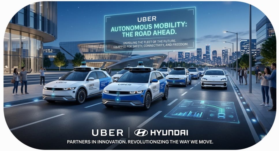 Uber Expands Autonomous Vehicle Push With Hyundai Partnership and New Sensor-Equipped Fleet